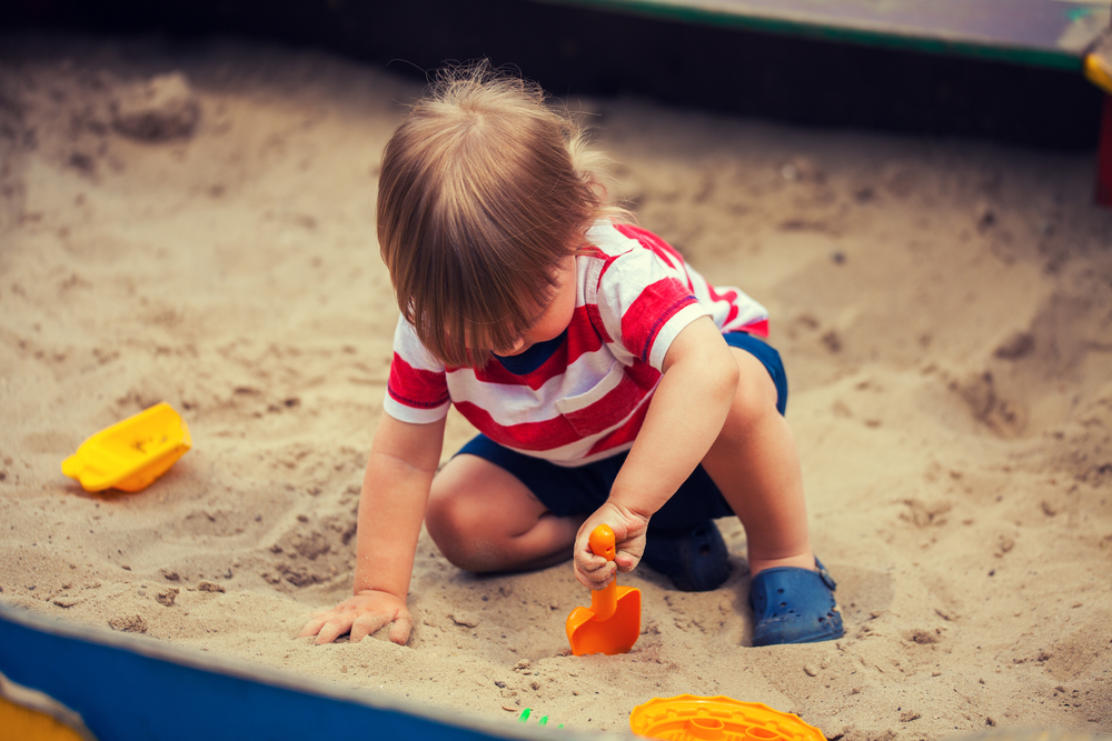 Zandbakspel als ontwikkeling van kinderen